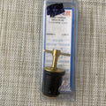 BRASS TEE HANDLE DRAIN PLUG -