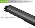 ~(0.2 lbs. 8X2X1)~ 2011-18 Jeep JK Emergency Brake Handle Cover Grey