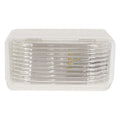 PORCH LIGHT SQUARE NO SWITCH AMBER