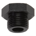 Russell Performance -8 AN Straight Thread Plug (Black)