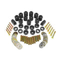 Prothane Universal Shock Bushings - Small Hourglass - 3/4 ID - Black
