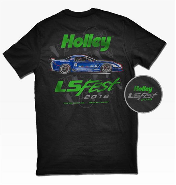 Holley black auto part