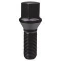 LUG BOLT SET BLACK CHROME 14MM X 1.25 THREAD LENGTH: 2.20