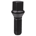 LUG BOLT SET BLACK CHROME 14MM X 1.25 THREAD LENGTH: 2.20