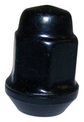 1/2 Inch-20 Black Capped Lug Nut for Select Jeep JK, TJ, YJ, WK, WJ, XJ, and More! Crown Automotive