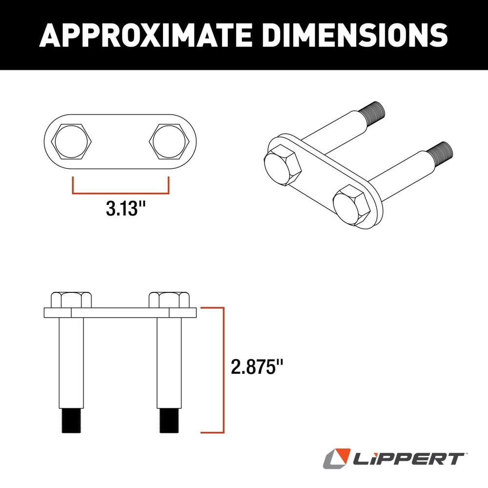 STANDARD 3.13IN SHACKLE LINK ASSEMBLY