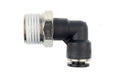 1/4IN VACUUM FITTING PUSH TO CONNECT 90 DEGREE 1/8IN NPT MALEBLACK