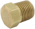 1/8 NPT Brass Plugs 4pk