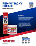 RED N TACKY GREASE 14.0 OZ CARTRIDGE CASE OF 30