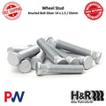 H&R Wheel Studs Type 14 X 1.5 Length 55mm Knurl Dia 14.90mm