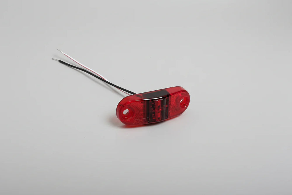 LED MARK;MINI;TWO WIRE;AMBER;CL LEN