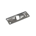 STAINLESS EXIT PLATE 1-1/4" X 3-1/4