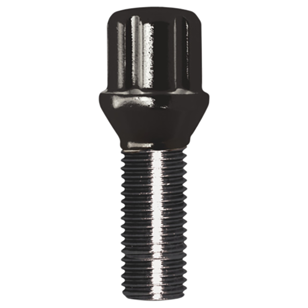 Gorilla SPLINE LUG BOLT 12-1.50 32MM BLK BULK
