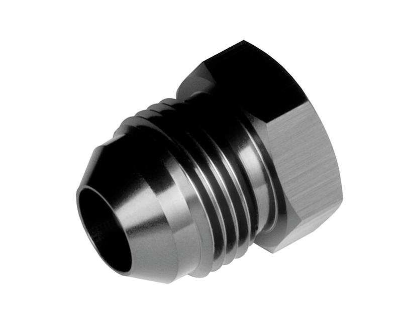 03 AN/JIC ALUMINUM FLARE PLUG BLACK