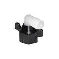 WINGNUT SWIVEL NYLON 1/2IN14 NPT (F) X 3/4IN BARB