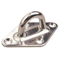 SS DIAMOND EYE PLATE - 2-1/2