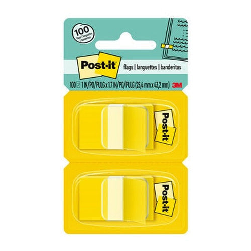 POST-IT FLAGS 680-YW2 1 IN CANARY