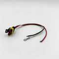 PLUG,AMP STYLE FEMALE TO #10 RING
