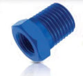 06 (3/8) NPT MALE TO 02 (1/8) NPT FEMALE REDUCER BLUE