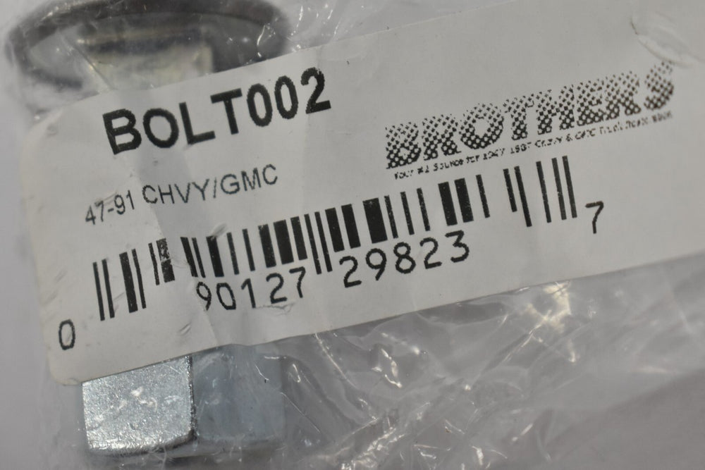 47-91 CHVY/GMC BUMPER BOLT-SS CAP H