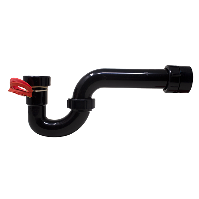 11/2 ABS P-TRAP W/ ADAPTER AND RUBB