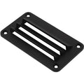 ABS LOUVERED VENT BLACK 3" X 5 -1/2