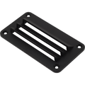 ABS LOUVERED VENT BLACK 3" X 5 -1/2