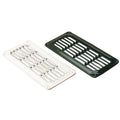 ABS LOUVERED VENT WHITE 7-7/8" X 3-