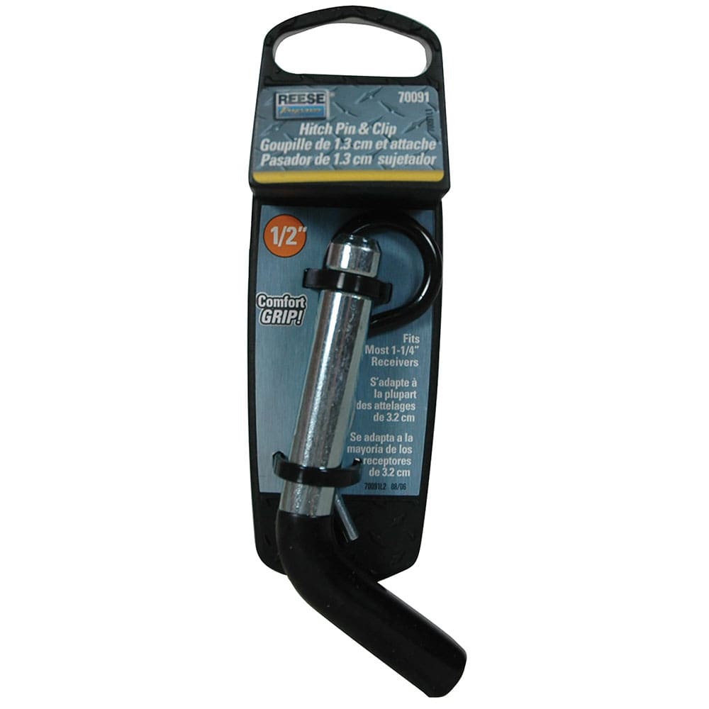 PIN AND CLIP, 1/2 IN. WITH BLACK PV