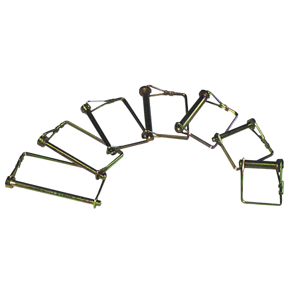 SAFETY LOCK PIN 3/8IN DIA. X 11/2IN USEABLE LENGTH