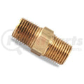 HEX NIPPLE 1/2 BRASS