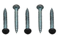 PAN HEAD SQUARE RECESS SCREW 8 X 11/4 BLACK (50/CTN)