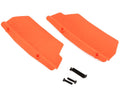 MUD GUARDS REAR ORANGE (LEFT AND
