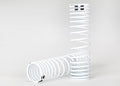 SPRINGS REAR (WHITE) (PROGRESSIVE