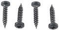 PAN HEAD SQUARE RECESS SCREW 8 X 1 BLACK (50/CTN)
