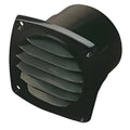 ABS HOSE VENT BLACK 4"- 1-3/8" FLAN