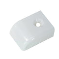 PKGD. CHANNEL TRIM END CAP(PR.) WHT
