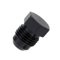 Fragola -6AN Aluminum Flare Plug - Black