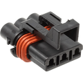 NAMZ Delphi-Packard Weatherpack 3-Position Female Wire Connector w/Seals