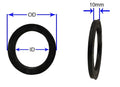 HUB RING | 73MM OD 4 PACK