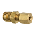 BRASS COMPRESSION CONNECTOR 1/8 TU