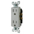 DECOR RECEPTACLE WHITE