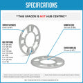 WHEEL SPACER DIE CAST AL