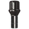 SMALL DIAMETER BOLT BLACK CHROME 12MM X 1.25 THREAD 22MM THREADED LENGTH