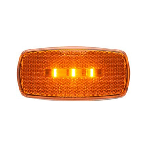 LED MARK LIGHT;OVAL;AMBER