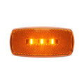 LED MARK LIGHT;OVAL;AMBER