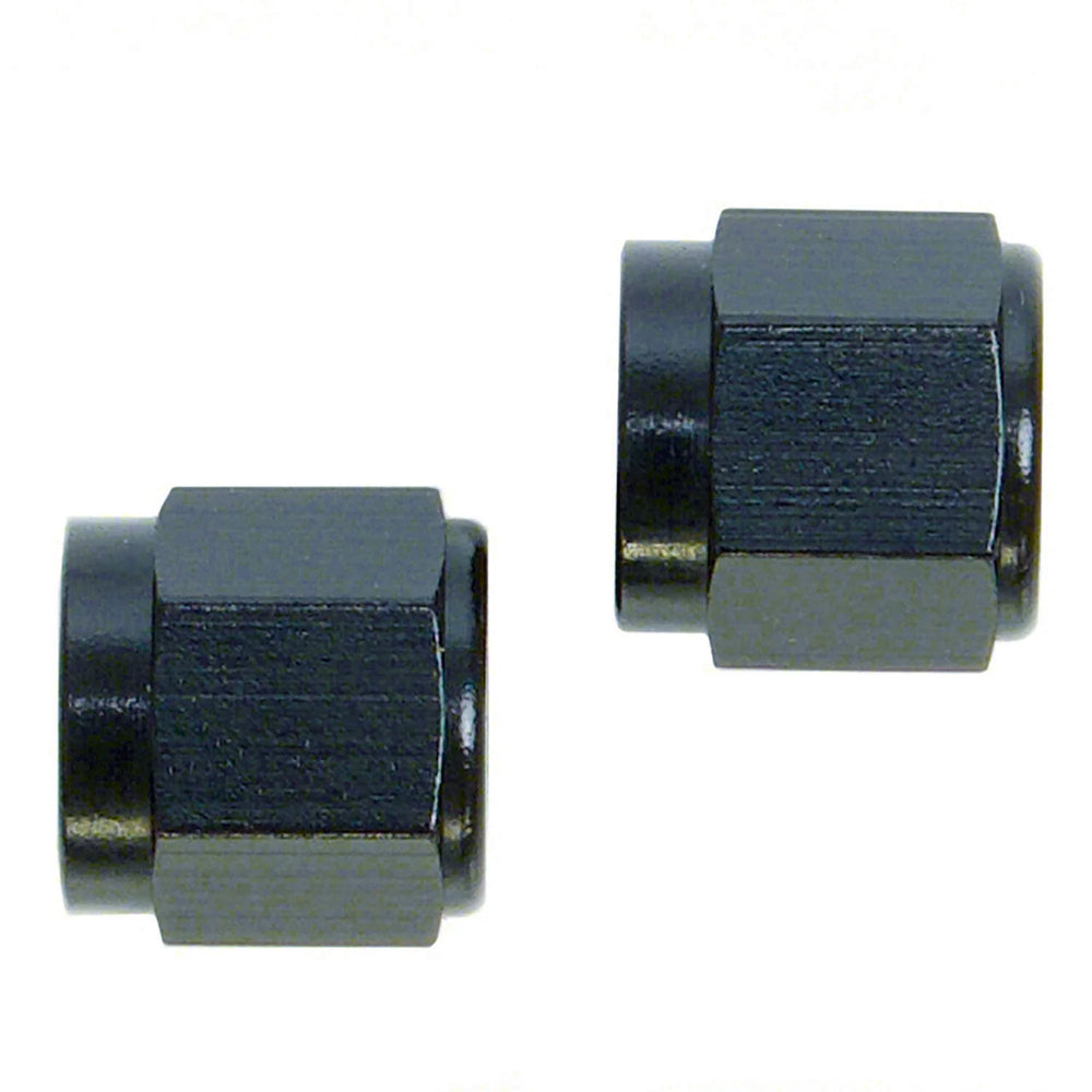 -3AN BLK TUBE NUT