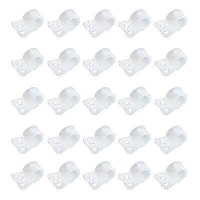 NYLON CUSHION CLAMP, NATURAL, 5/8