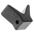 BOW STOP RUBBER 2"X2" BLK