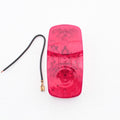 RECT CLR MKR LIT 2 BULB RED
